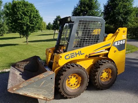 used gehl skid loaders sale|older gehl skid loader.